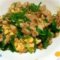 RIA730's cooksnap of when they made 豚ニラ卵炒め.
