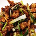 マラクス's cooksnap of when they made わけぎと薄揚げの甜麺醤炒め.