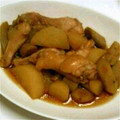 ♪ぺんぎん♪'s cooksnap of when they made ゴボウと大根と鶏肉の煮物.