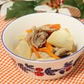 ぽっぽぺぺ's cooksnap of when they made 大根と豚バラの炒め煮.