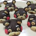 _rinko_'s cooksnap of when they made 友チョコかわいい♪くまモン♪スノーボール.