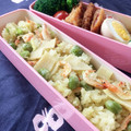 サザエぽん's cooksnap of when they made 炊飯器で出来る♪筍と桜えびと豆のおこわ.