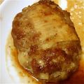 まみむめももか's cooksnap of when they made チーズinたけのこハンバーグ.