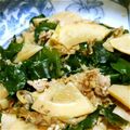 IKUZOUBOW's cooksnap of when they made 若竹煮☆タケノコとワカメの煮物.