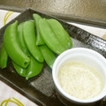 Satoco❋'s cooksnap of when they made 実えんどうの柚子胡椒ディップ.