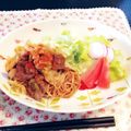 きみみ✧˖'s cooksnap of when they made 日曜日のお昼に❤焼きそばセット.