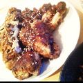 classicaew's cooksnap of when they made バルサミコ酢で照り焼きチキン.
