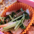 3mamakuma's cooksnap of when they made 豆苗とちくわの簡単ナムル.