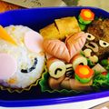 カノエッティ's cooksnap of when they made ウルトラマン キャラ弁2.