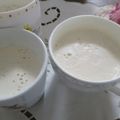 miyuki12's cooksnap of when they made 酒かす紅茶オレのほっとスムージー.