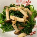 小林えりぽ's cooksnap of when they made ほうれん草としめじのお浸し.