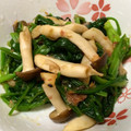 小林えりぽ's cooksnap of when they made ほうれん草としめじのお浸し.