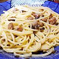 ●千秋's cooksnap of when they made ひとりランチにぴったり！納豆パスタ.