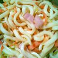 さとぽみにら's cooksnap of when they made マヨ＆ポン酢好きに捧げる～焼きうどん.