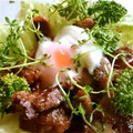 crystaI's cooksnap of when they made 簡単焼き肉丼~カフェ風♪.