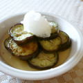 sumirenore's cooksnap of when they made つゆだく茄子のおろしのせ.