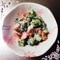 K0A9O0R8U♪'s cooksnap of when they made オクラとウインナーの梅マヨサラダ.
