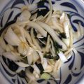 さきえる423's cooksnap of when they made 簡単☆新玉ねぎと若芽のサラダ.