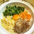 お酢好き's cooksnap of when they made 土鍋で石焼きビビンバ！.