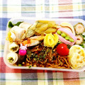 komutatata's cooksnap of when they made お弁当に！おさかなのソーセージのマヨ焼！.