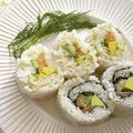 ヌーシ's cooksnap of when they made サーモンとディルのカリフォルニア巻き.