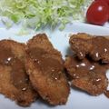 めい太＆ぽこ太's cooksnap of when they made 基本のトンカツ.