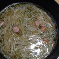 ちょめみるく's cooksnap of when they made 本当にもやし【のみ】ラーメン（笑）！.