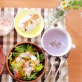ぺこりぱ's cooksnap of when they made 鮮やか＊紫キャベツのポタージュ。.