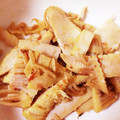 michiko373's cooksnap of when they made 我が家のタケノコ炒め☆.