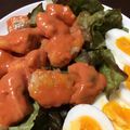 ヒラメータ's cooksnap of when they made 鮭のオーロラソース和え.