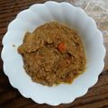 うさうさまろん's cooksnap of when they made おからと大根のキーマカレー.