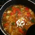 malleema's cooksnap of when they made 【一人暮らし】ロールキャベツ風スープ.