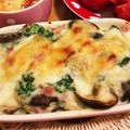 northtai1's cooksnap of when they made ニョッキでみそチーズ和風グラタン.