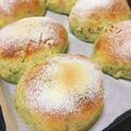 fleurs_15's cooksnap of when they made 春の香りふんわかよもぎパン.