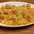 mariko2525's cooksnap of when they made 豚キムチチャーハン.