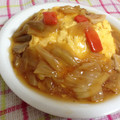 banchan75's cooksnap of when they made 簡単♪とろとろカニ玉の天津飯.