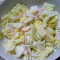 抹茶もつこ's cooksnap of when they made 白菜とカニカマのサラダ.