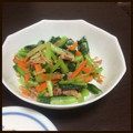 ゆりえーぬん's cooksnap of when they made 小松菜とえのきのバター炒め.