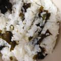 t104's cooksnap of when they made ワカメご飯.