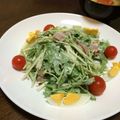 ＲＫまま's cooksnap of when they made かりかりベーコンと水菜のチーズマヨサラダ.