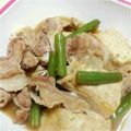 U7Q's cooksnap of when they made 簡単♪肉豆腐.