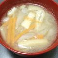 ラブトマト's cooksnap of when they made 炒めごぼうとニンジンのお味噌汁.