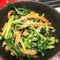 aya3290913's cooksnap of when they made 大根活用！葉と皮の味噌ゴマきんぴら.