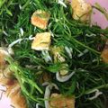 りさりー's cooksnap of when they made おかひじきとカリカリ油揚げのおひたし♪.