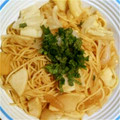 なかさあこ's cooksnap of when they made たけのこと新たまねぎのしそ和風パスタ.