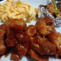 なんぴぃ★'s cooksnap of when they made 海老とアスパラの黒酢炒め.