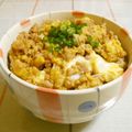 nasubeam's cooksnap of when they made 超特急‼︎豚ひき肉の甘辛卵とじ丼♡.