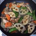 Mayちゃんママ's cooksnap of when they made れんこんと鶏もも肉の甘辛煮.
