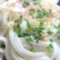 きらり流れ星's cooksnap of when they made ポン酢で美味しい(´▽｀)釜あげうどん.