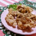 赤い電話's cooksnap of when they made お弁当にも♪豚肉の唐揚げ.